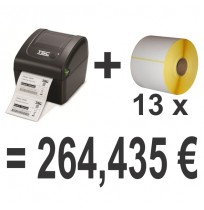 Termični tiskalnik etiket TSC DA210, USB