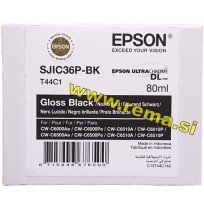 SJIC36P-BK / C13T44C140 sijoča črna, kartuša za EPSON CW-C6000 in CW-C6500 tiskalnike